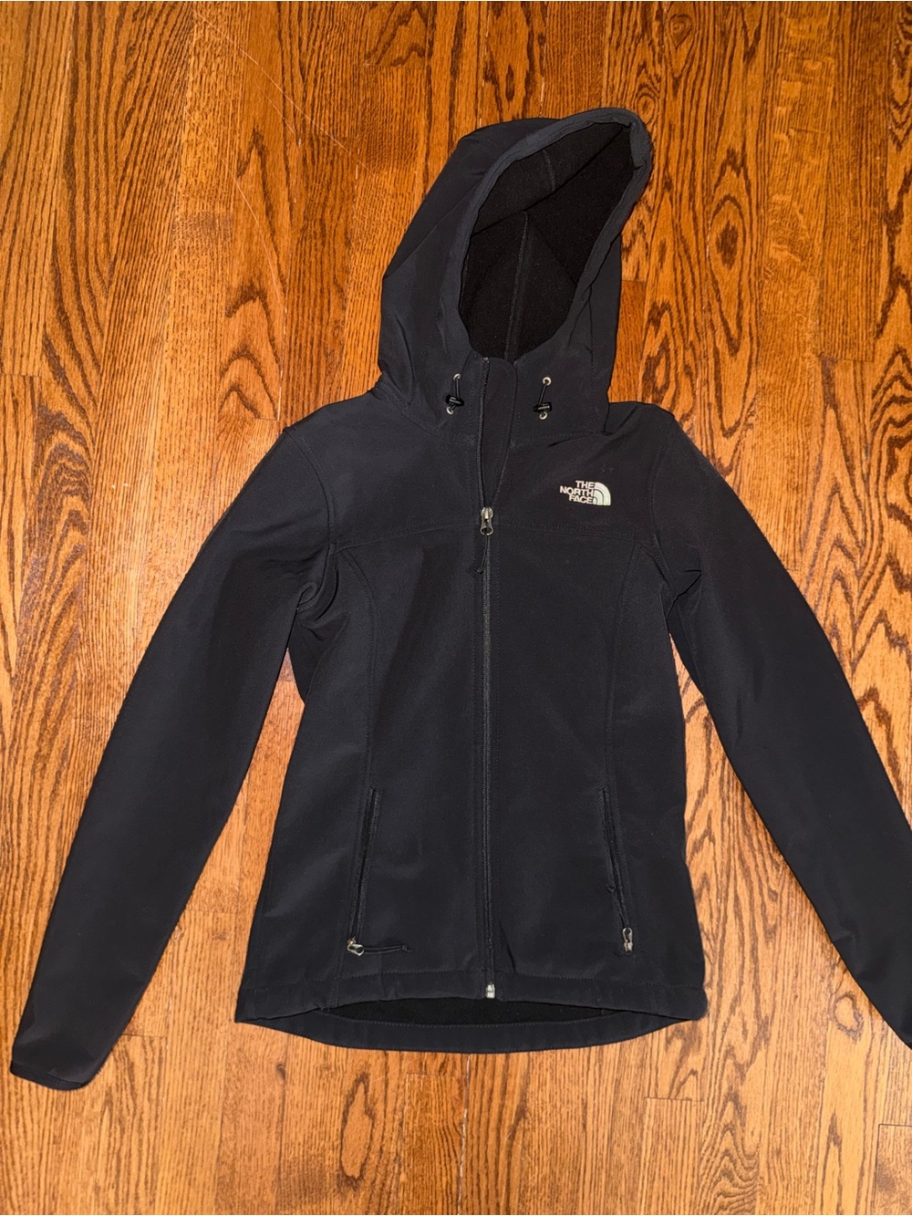 The North Face Women's Black Hooded Utility Softshell Jacket